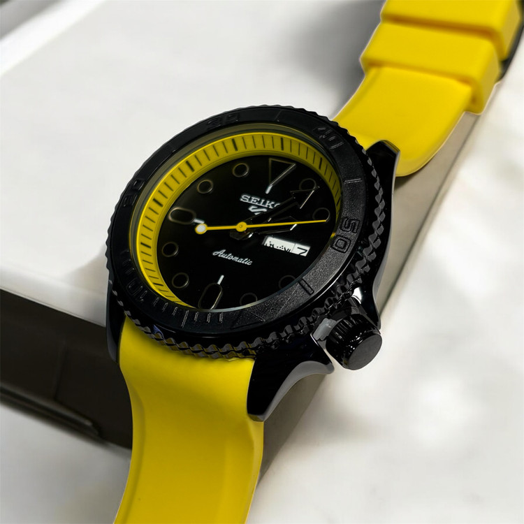ساعت مچی سیکو مردانه/پسرانه (زرد)