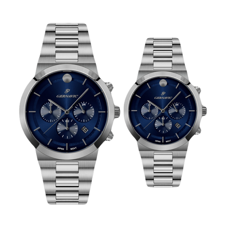 ساعت گرناویک اورجینال ست زنانه و مردانه کد G004661102