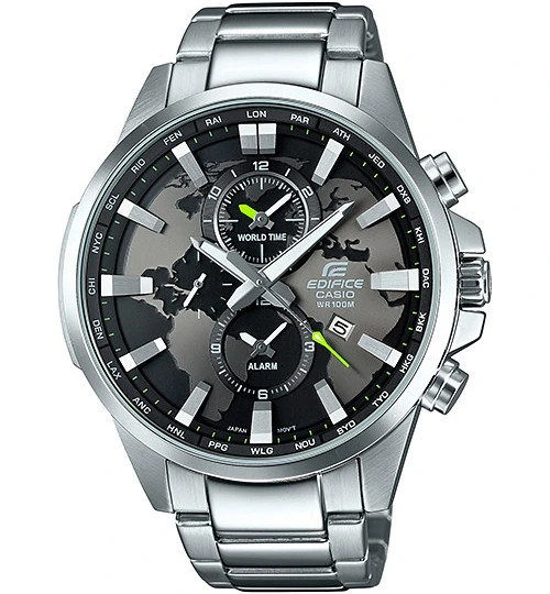 ساعت مچی مردانه کاسیو جهان نما EDIFICE مدل CASIO-EFR-303D-1A