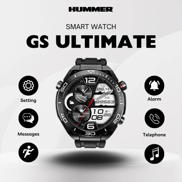 امکانات ساعت هوشمند Hummer GS Ultmate اورجینال
