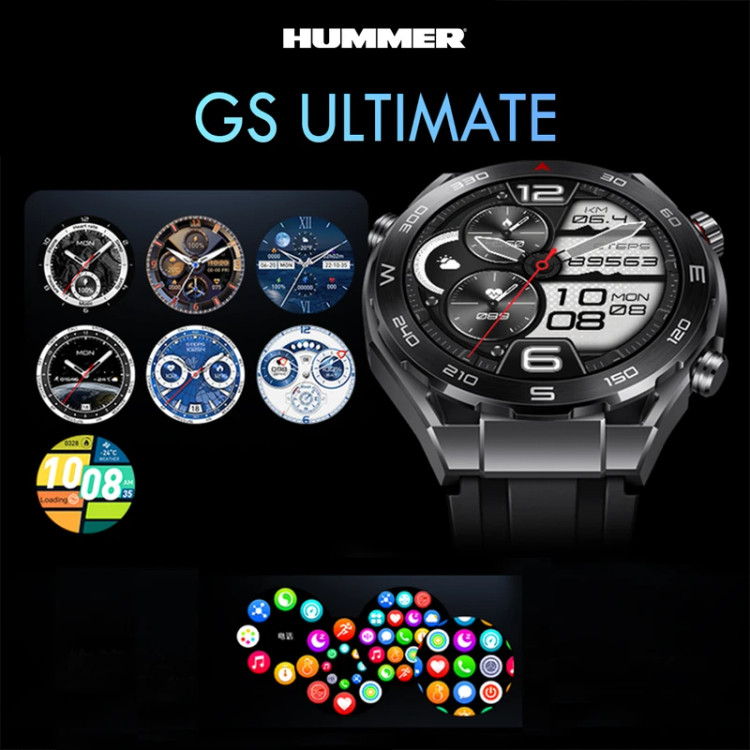 قیمت ساعت هوشمند Hummer GS Ultmate اورجینال