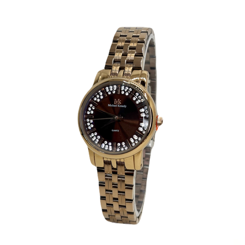 ساعت مچی زنانه مایکل کندی رنگ کافی کالر کد ۲۹1