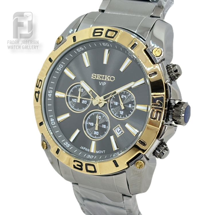 ساعت مچی مردانه seiko سه موتور کد ۳۹7