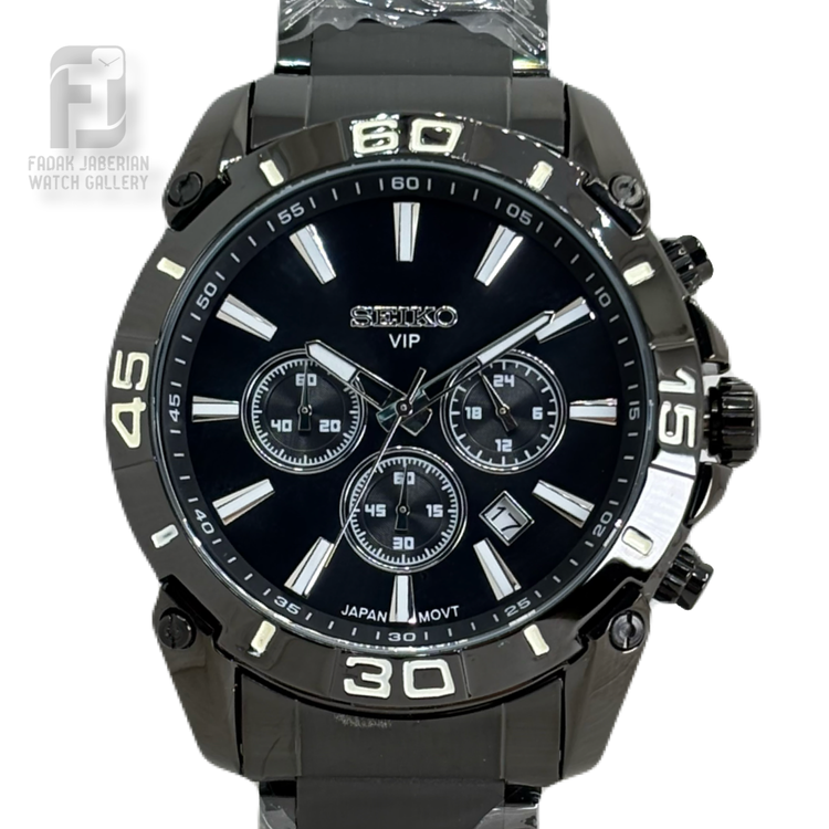 ساعت مچی مردانه seiko سه موتور کد ۳۹8