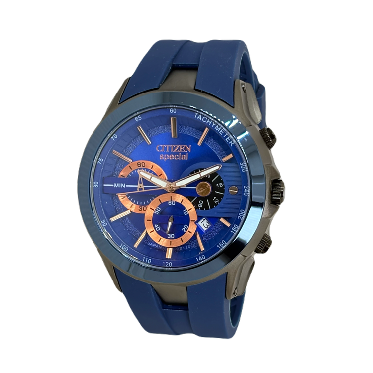 ساعت مچی مردانه سیتیزن سه موتور بند پیو کد ۴۰2