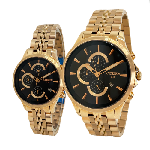 ساعت مچی ست زنانه و مردانه سیتیزن vip کد ۴۰۹