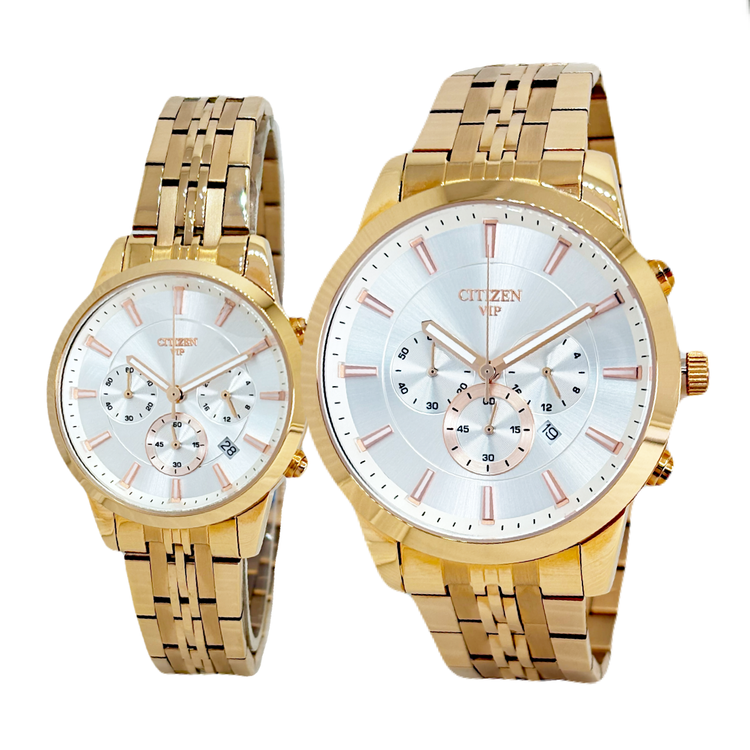 ساعت مچی ست زنانه و مردانه سیتیزن vip کد ۴۱0