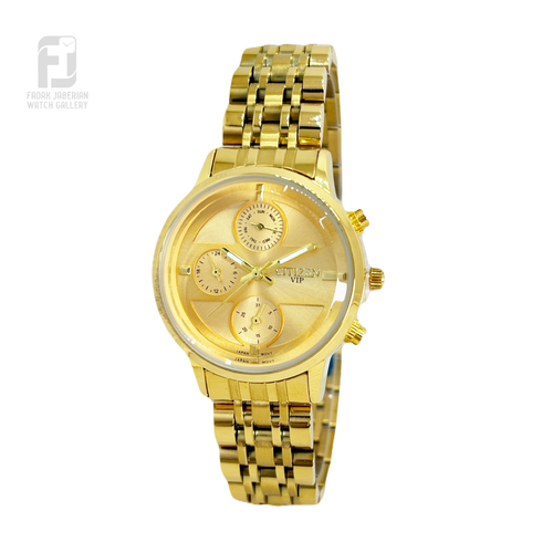ساعت مچی زنانه سیتیزن VIP سه موتوره کد۴۱3