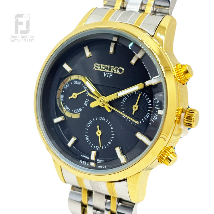 ساعت مچی زنانه seiko VIP سه موتوره کد۴۱7