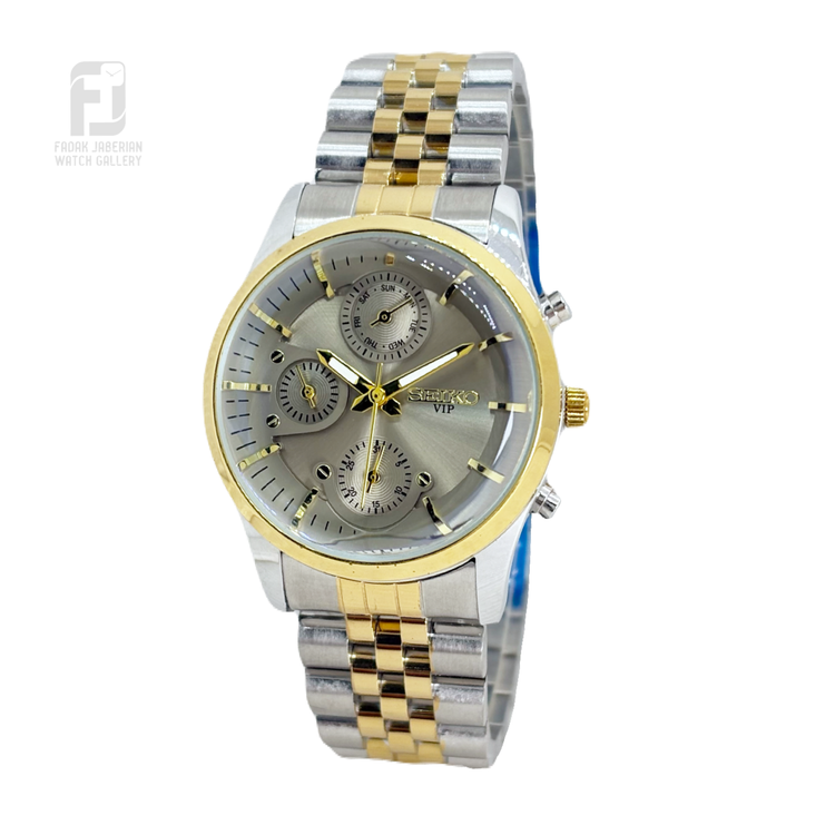 ساعت مچی زنانه سیکو VIP سه موتوره کد۴۲3