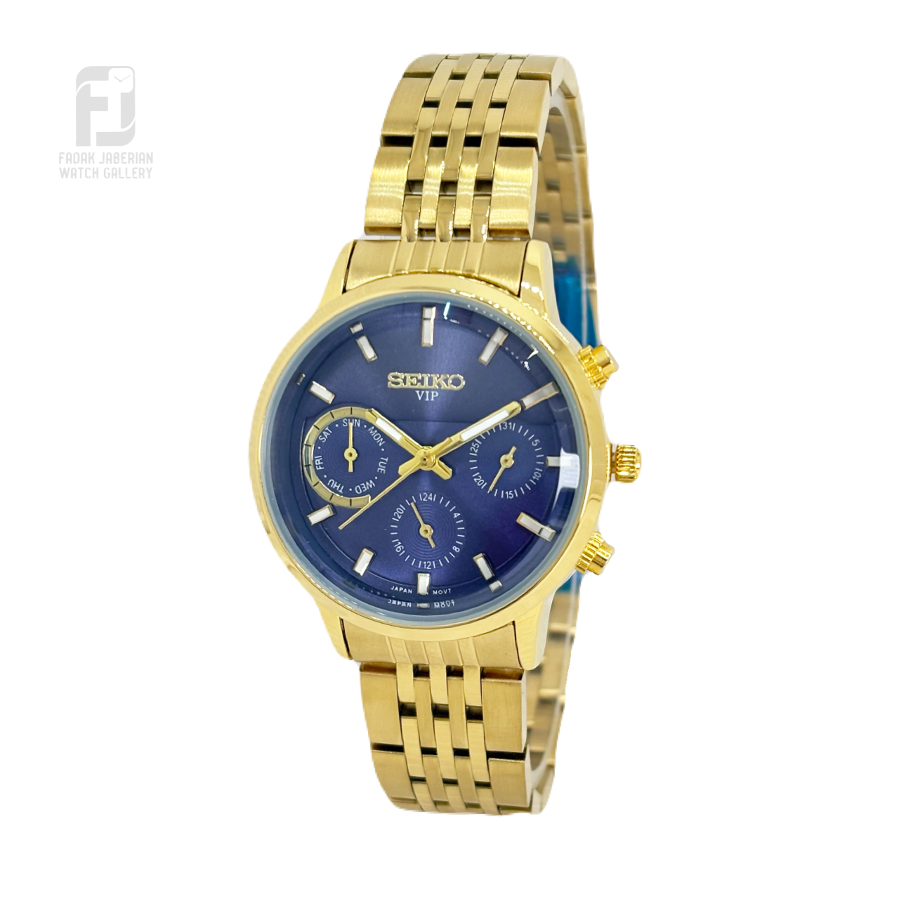 ساعت مچی زنانه سیکو VIP سه موتوره کد۴۲4