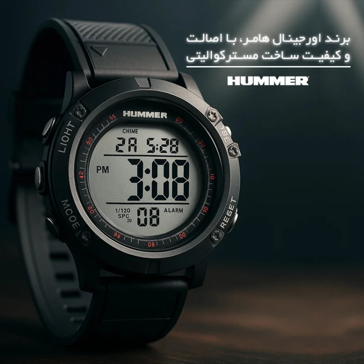 قیمت ساعت مچی دیجیتال تک زمانه مردانه هامر مدل 1436