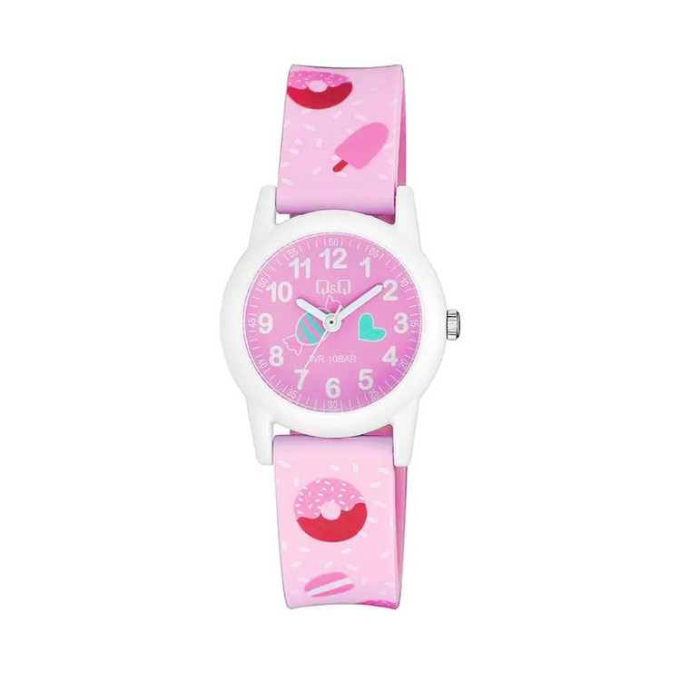ساعت مچی عقربه ای دخترانه کیو اند کیو مدل VR99J011Y