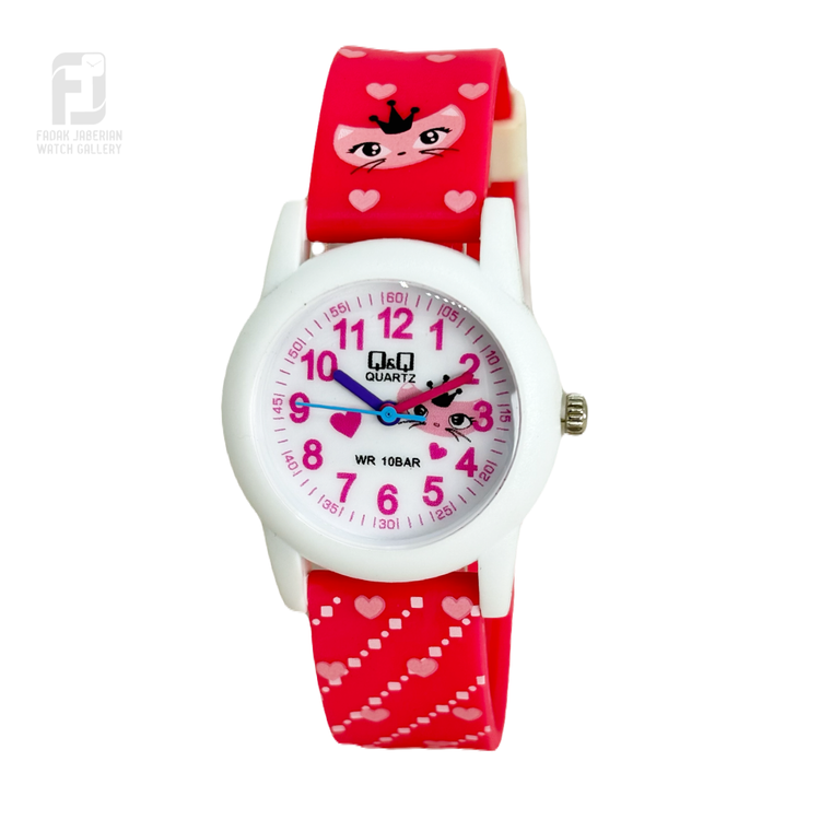 ساعت مچی عقربه ای دخترانه کیو اند کیو کد ۴۷9