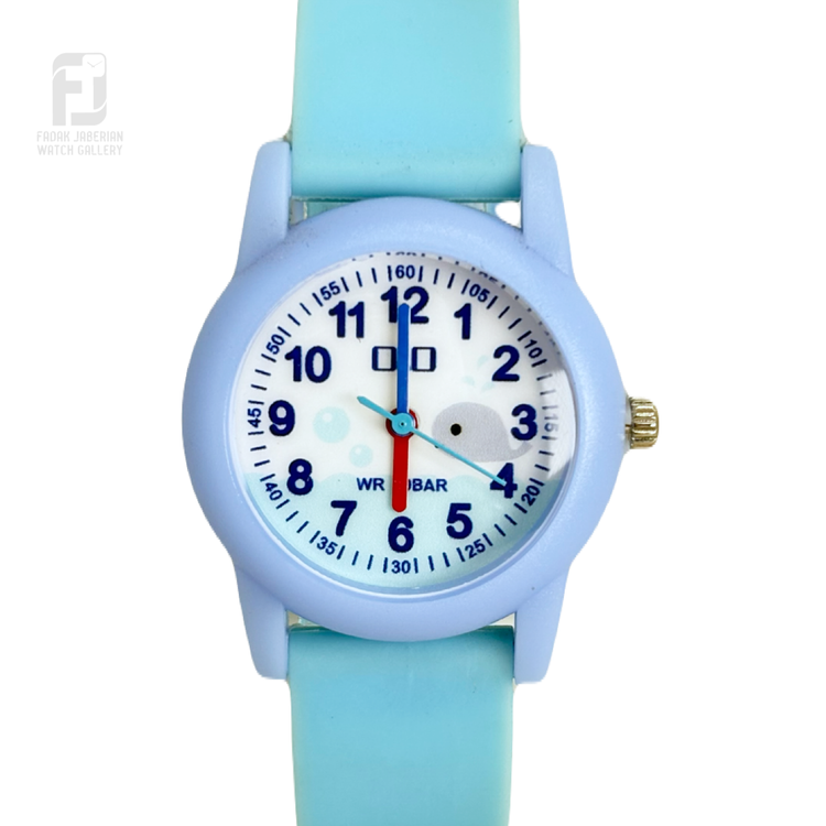 ساعت مچی عقربه ای بچه گانه Q&Q کد ۴۸5