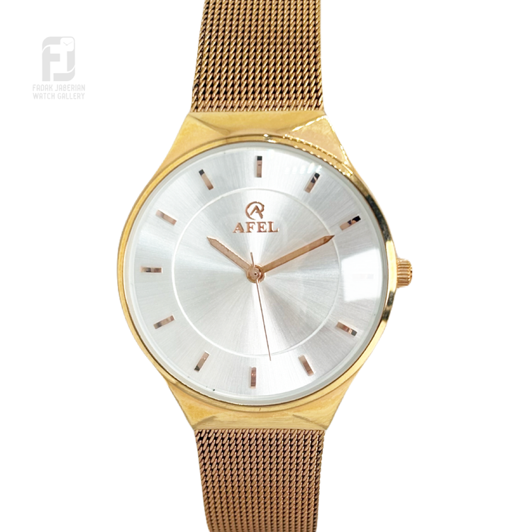 ساعت مچی زنانه افل اورجینال رزگلد