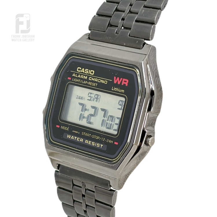 ساعت مچی کاسیو نوستالوژی مدل A159-F1 رنگ دودی