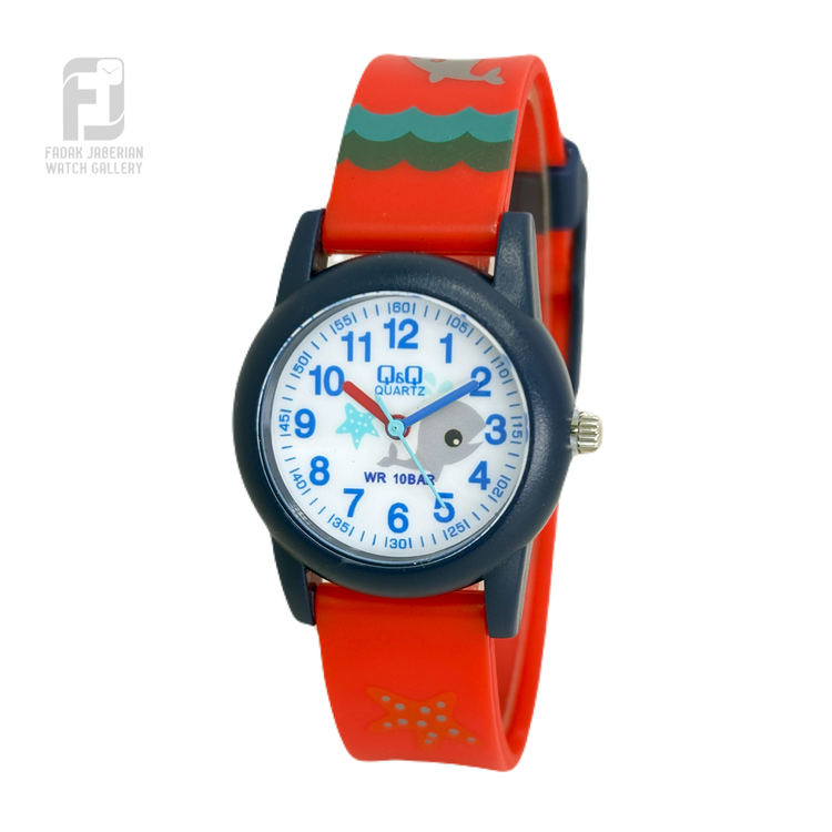 ساعت مچی عقربه ای بچه گانه Q&Q کد ۵۵5