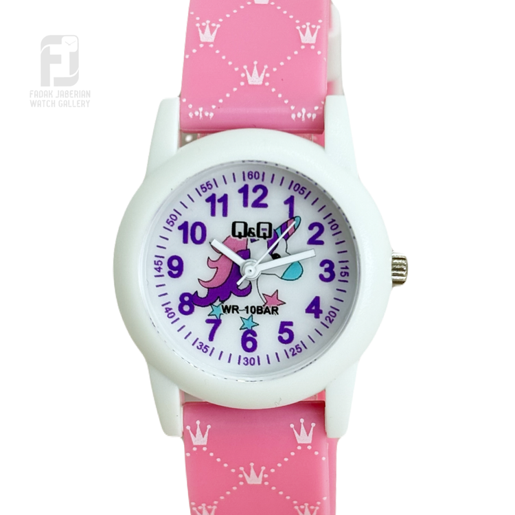ساعت مچی عقربه ای بچه گانه Q&Q کد ۵۵6