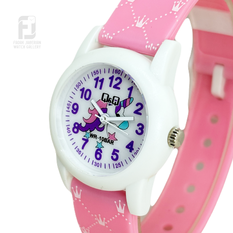 ساعت مچی عقربه ای بچه گانه کیو اند کیو