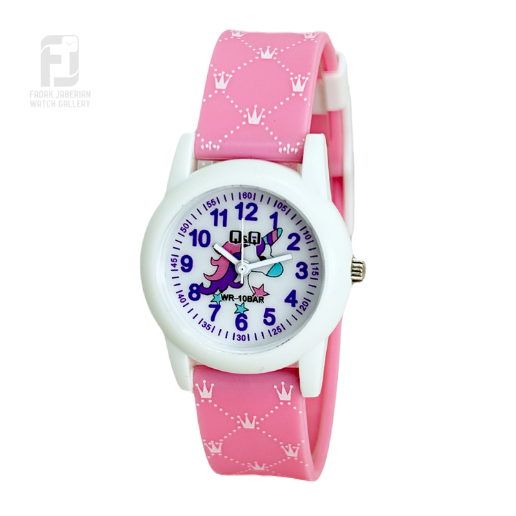 خرید ساعت مچی عقربه ای بچه گانه کیو اند کیو کد ۵۵6