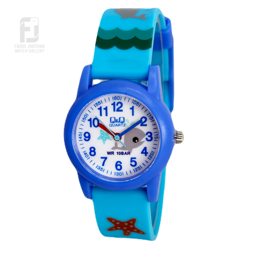 ساعت مچی عقربه ای بچه گانه q&q کد ۵۵8