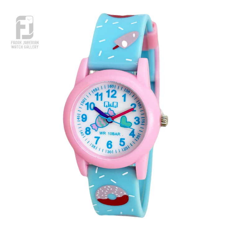 خرید ساعت مچی عقربه ای بچه گانه کیو اند کیو کد ۵۵9