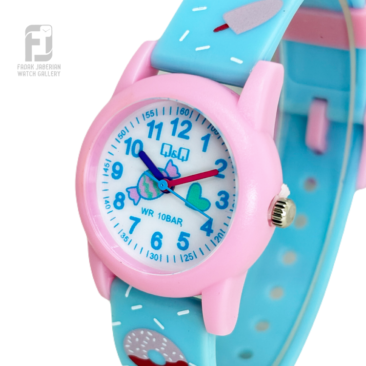 ساعت مچی عقربه ای بچه گانه کیو اند کیو ارزان