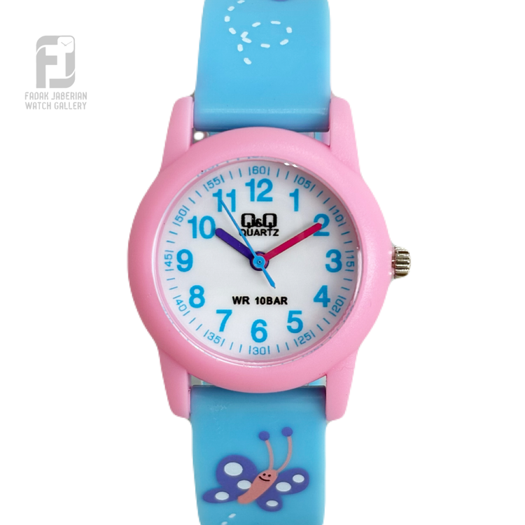 قیمت ساعت مچی عقربه ای بچه گانه کیو اند کیو