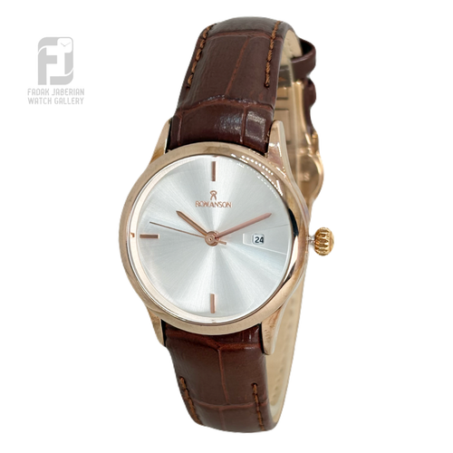 خرید ساعت زنانه رومانسون بند چرمی ارزان