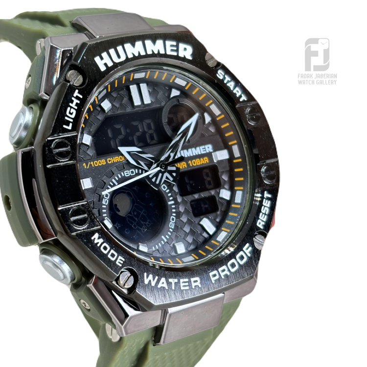 خرید ساعت مچی دو زمانه مردانه هامر اورجینال مدل O39471
