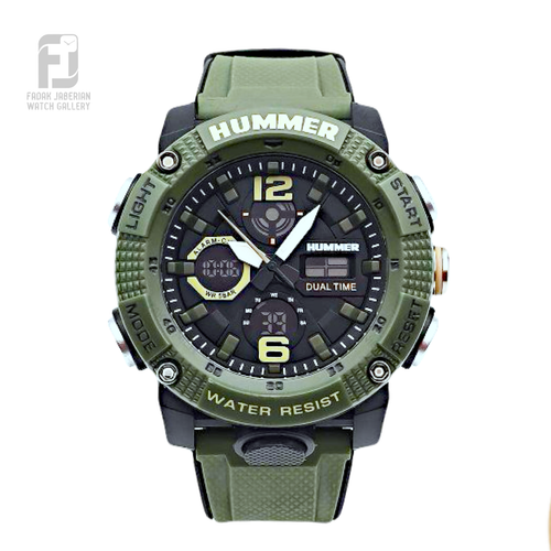 ساعت مچی دو زمانه مردانه هامر اورجینال مدل 6588-G