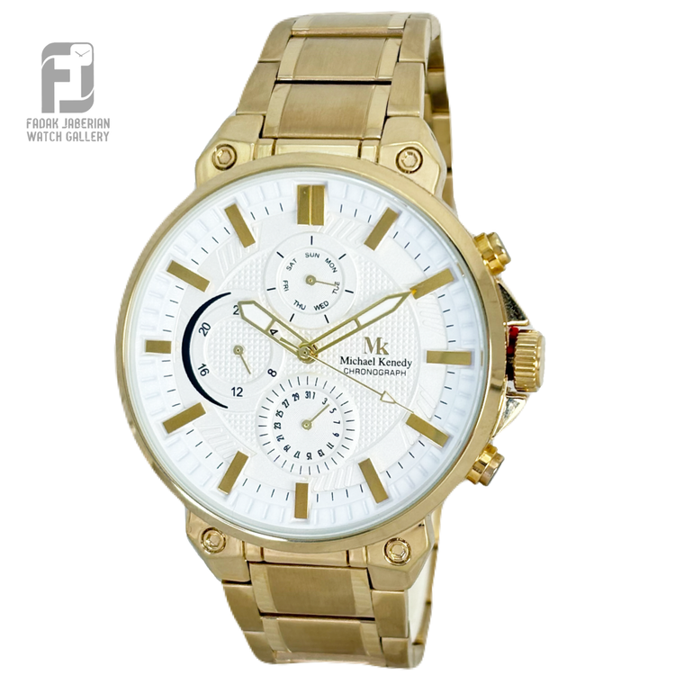 ساعت مچی مردانه مایکل کندی سه موتور اورجینال کد ۶۱۱
