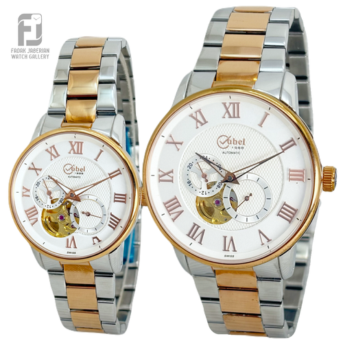 ساعت مچی ست زنانه و مردانه اتوماتیک برند کوبل اورجینال کد ۶۲۶