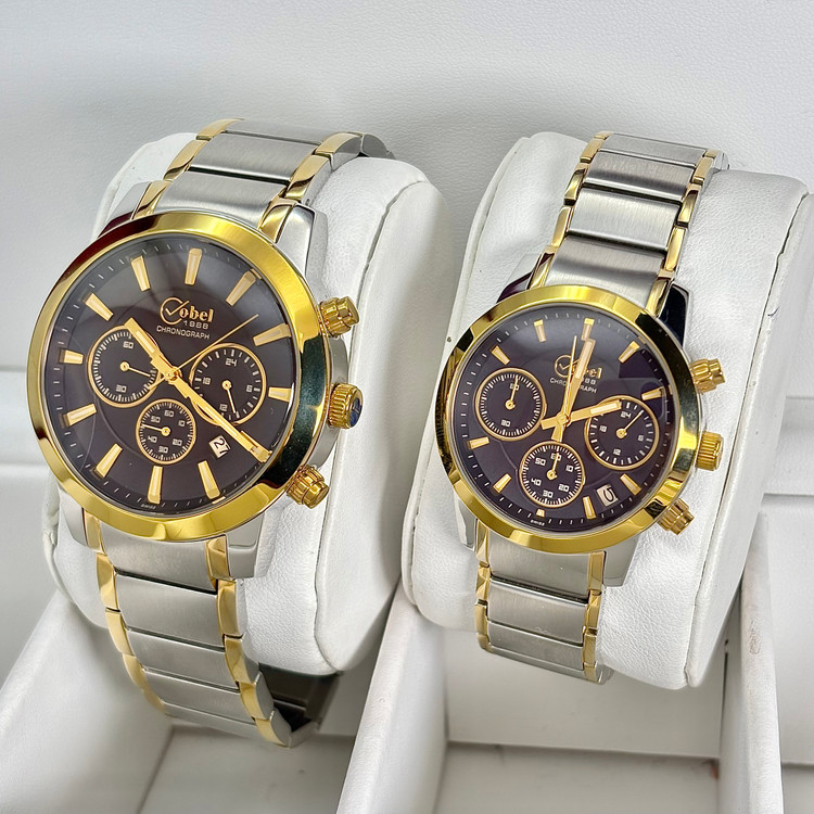 خرید ساعت مچی ست زنانه و مردانه برند کوبل اورجینال