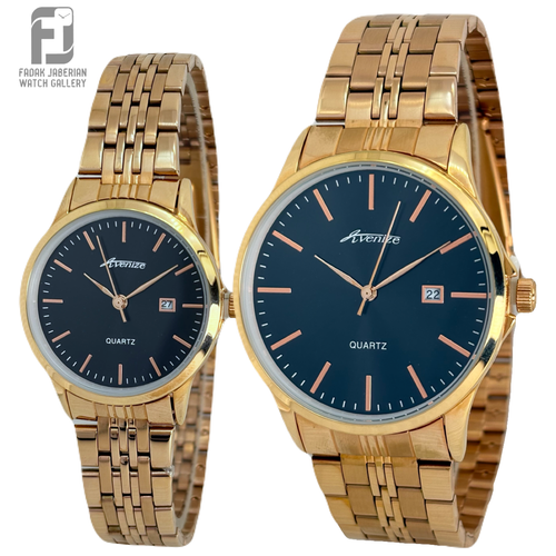 ساعت مچی ست زنانه و مردانه برند ونیز اورجینال کد ۶۳۵