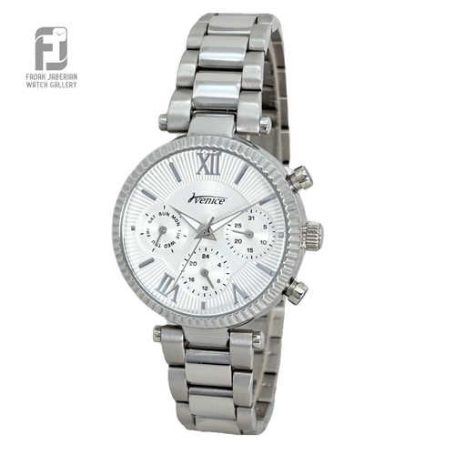 ساعت مچی زنانه ونیز اورجینال سه موتور کد ۴۴۴