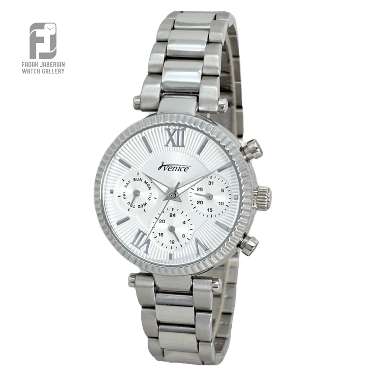 ساعت مچی زنانه ونیز اورجینال سه موتور کد ۴۴۴