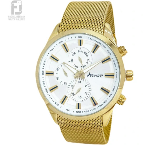 ساعت مچی مردانه ونیز سه موتور اورجینال کد ۴۵۲