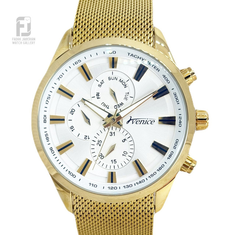 قیمت ساعت مچی مردانه ونیز سه موتور