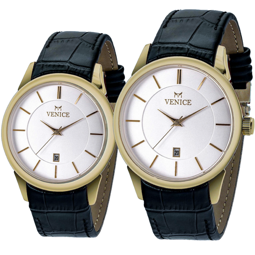 ساعت مچی ست زنانه و مردانه ونیز اورجینال کد ۶60