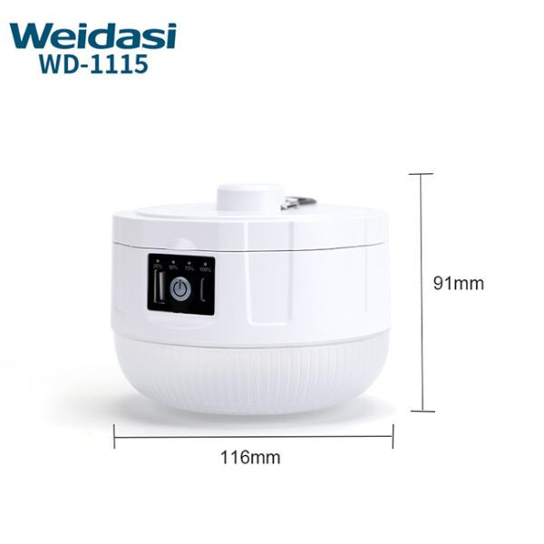 لامپ شارژی weidasi مدل we-1115