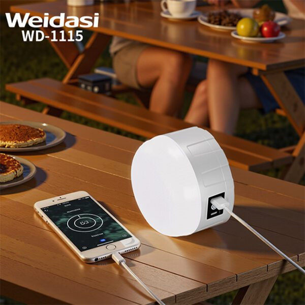 لامپ شارژی weidasi مدل we-1115