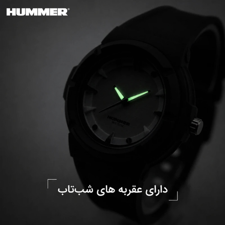 ساعت مچی عقربه ای مردانه/پسرانه هامر اورجینال بند PU مدل HM1112-c1